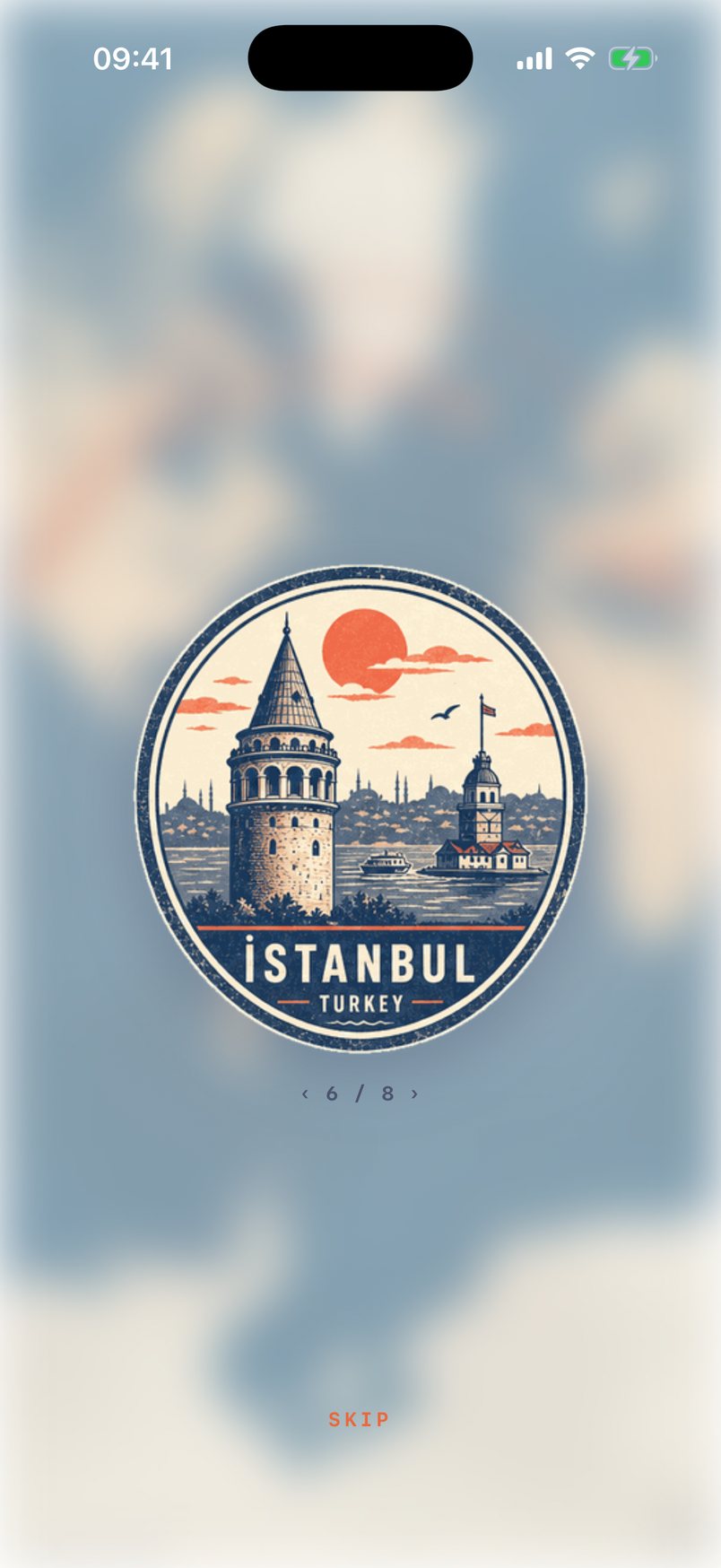 A luggage label being dealt